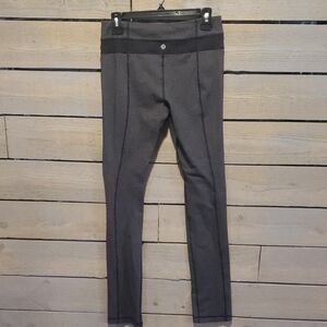 Lululemon Black and Gray Leggings